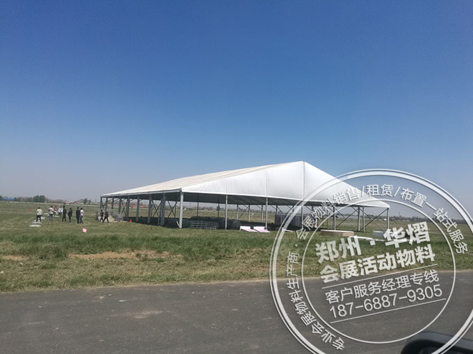 2017上街航空展会活动篷房搭建
