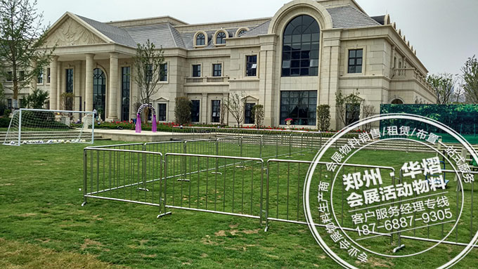 郑州铁马出租不锈钢铁马婚礼现场布置