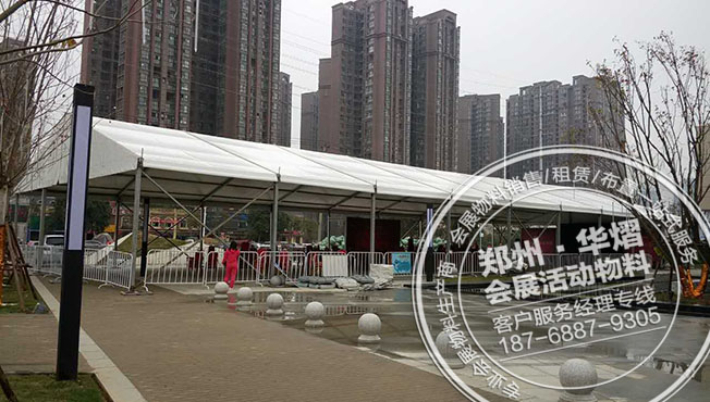 南阳建业壹号城邦欧式篷房租赁搭建