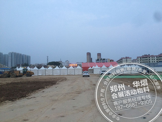 南阳台湾美食节欧式尖顶帐篷出租