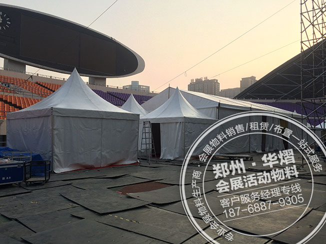 河南省体育中心BIGBANG演唱会欧式帐篷出租