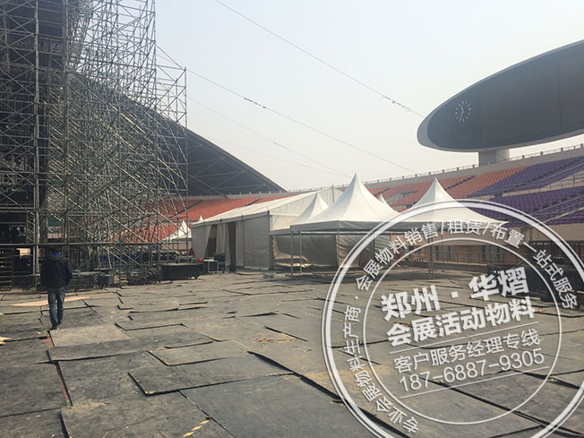 河南省体育中心BIGBANG演唱会欧式帐篷出租